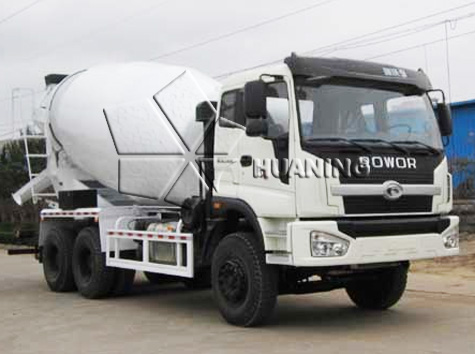 Eight Cubic Meters(8m³) Concrete Truck